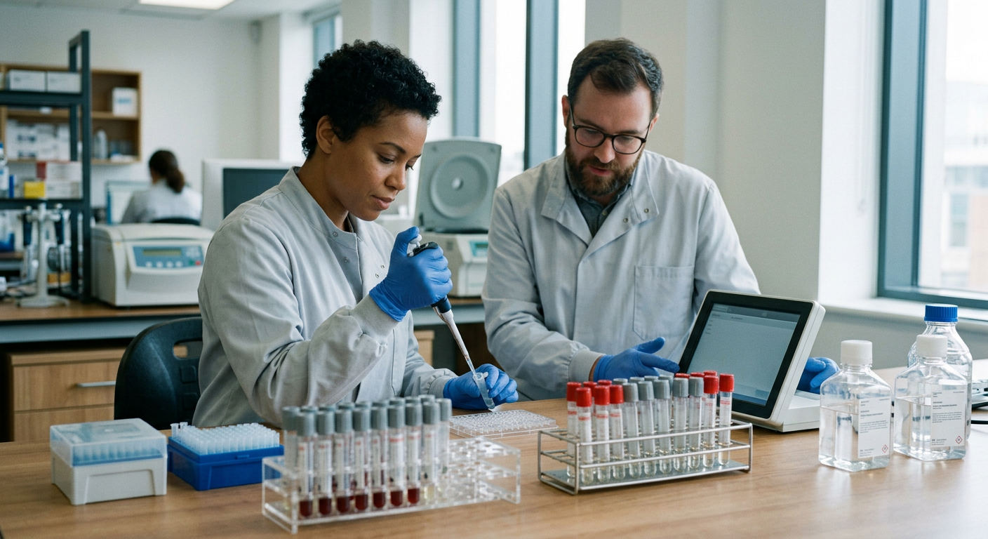 The trial analyzed proteomic data from forty-two participants to measure biological age changes.