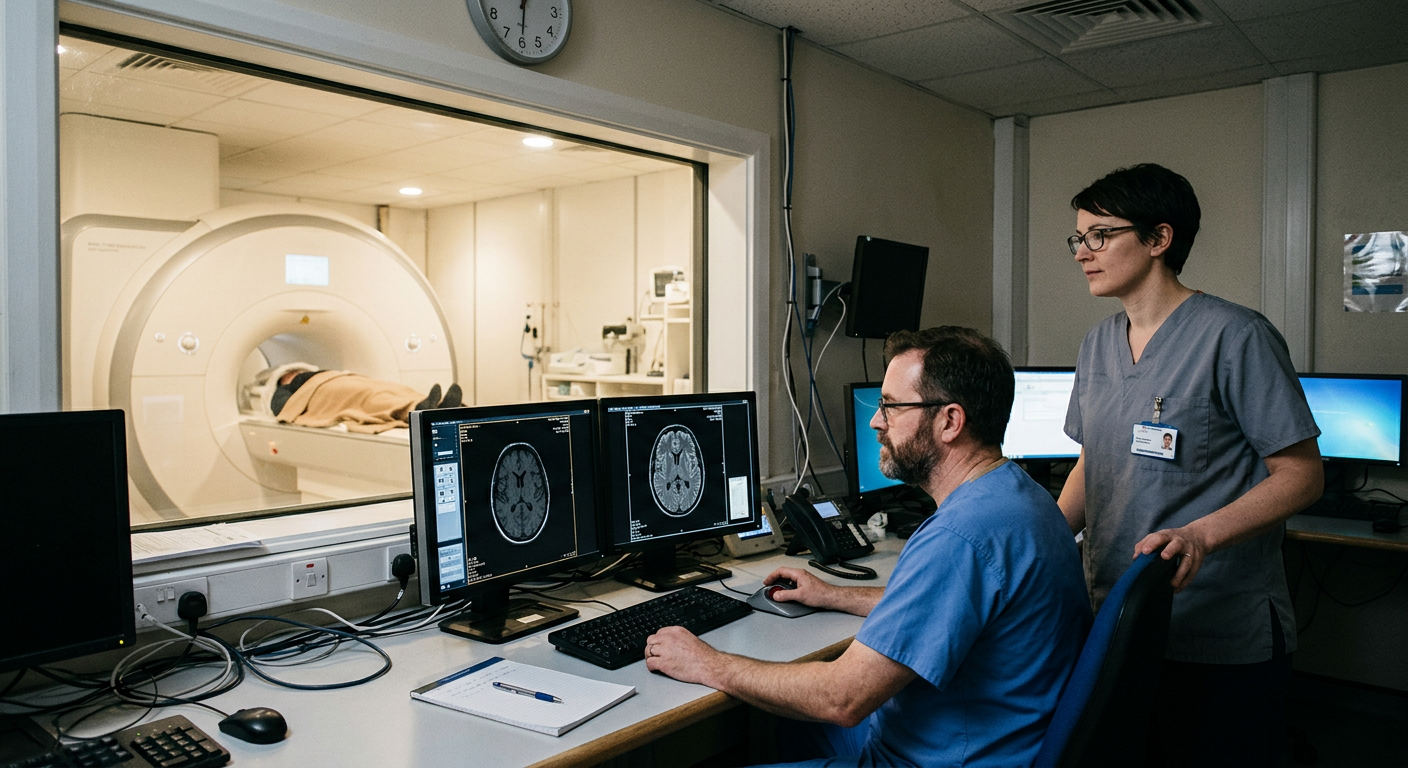 Standard dynamic contrast enhanced MRI scans provide the raw imaging data used for computational tumor analysis.