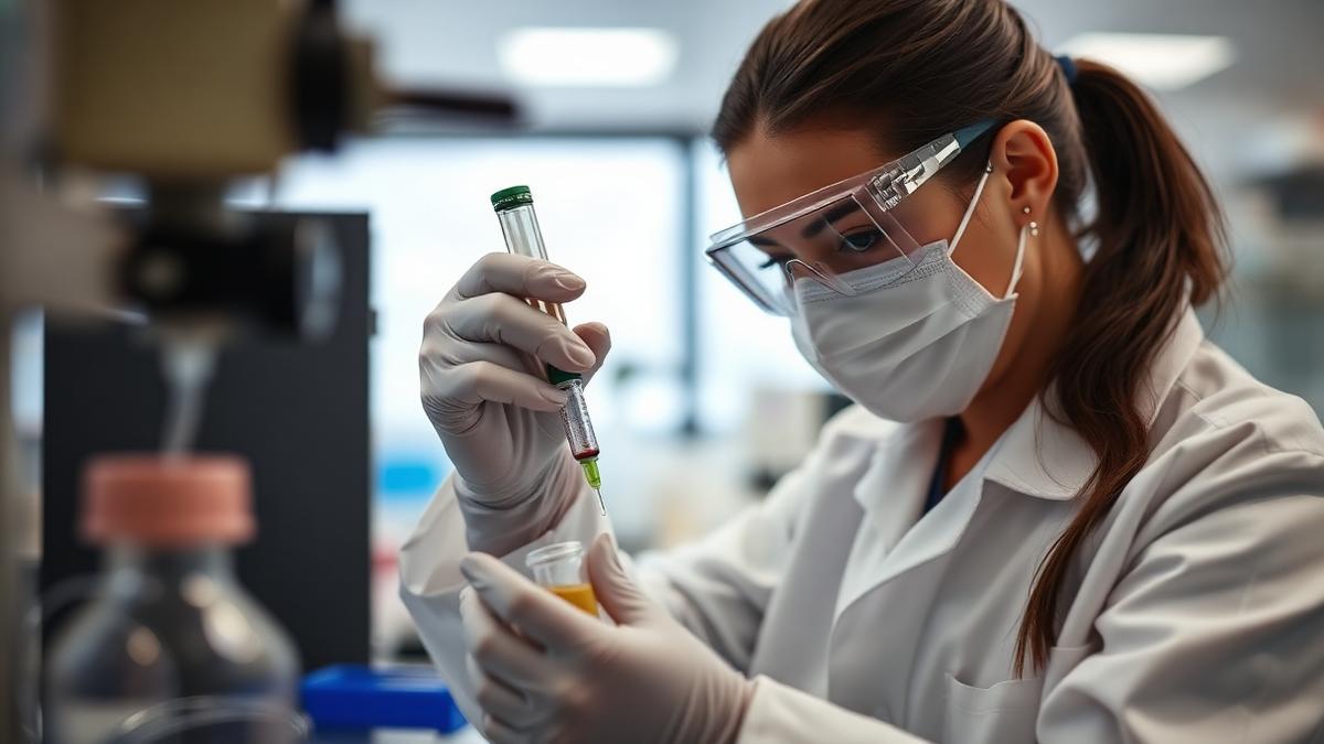 A general research scene reflects the data science work of auditing a clinical model's errors across demographic subgroups.